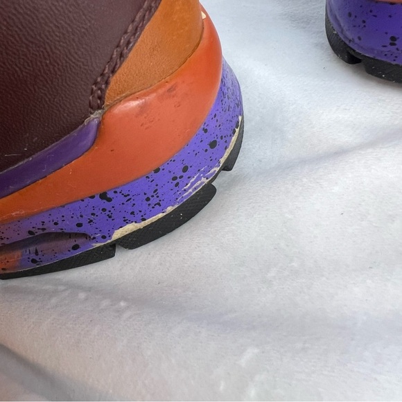 NIKE Trainer SC Sneaker Boot Tuscan Rust/Hyper Grape/Barkroot Brown Men’s size 8 - Picture 5 of 11